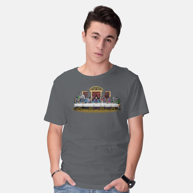 The Last Villain Supper-Mens-Basic-Tee-Skullpy