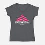 System Ai Systems-Womens-V-Neck-Tee-rocketman_art
