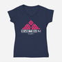 System Ai Systems-Womens-V-Neck-Tee-rocketman_art