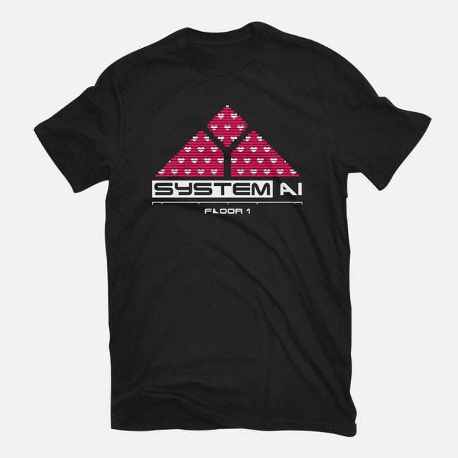 System Ai Systems-Youth-Basic-Tee-rocketman_art