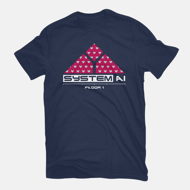 System Ai Systems-Youth-Basic-Tee-rocketman_art