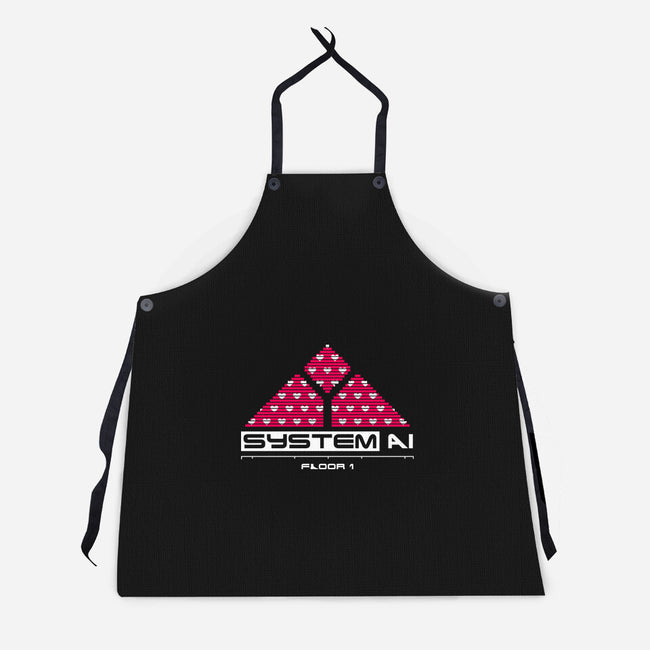 System Ai Systems-Unisex-Kitchen-Apron-rocketman_art