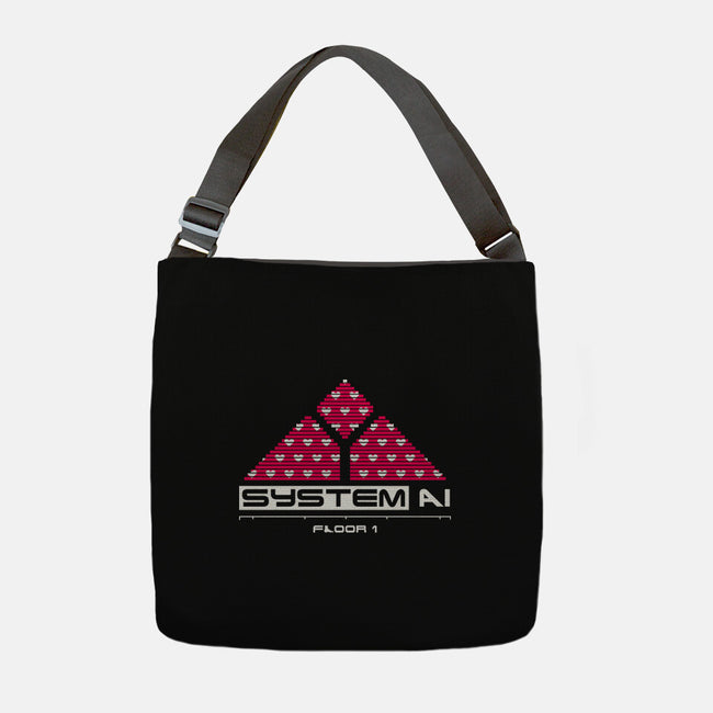 System Ai Systems-None-Adjustable Tote-Bag-rocketman_art
