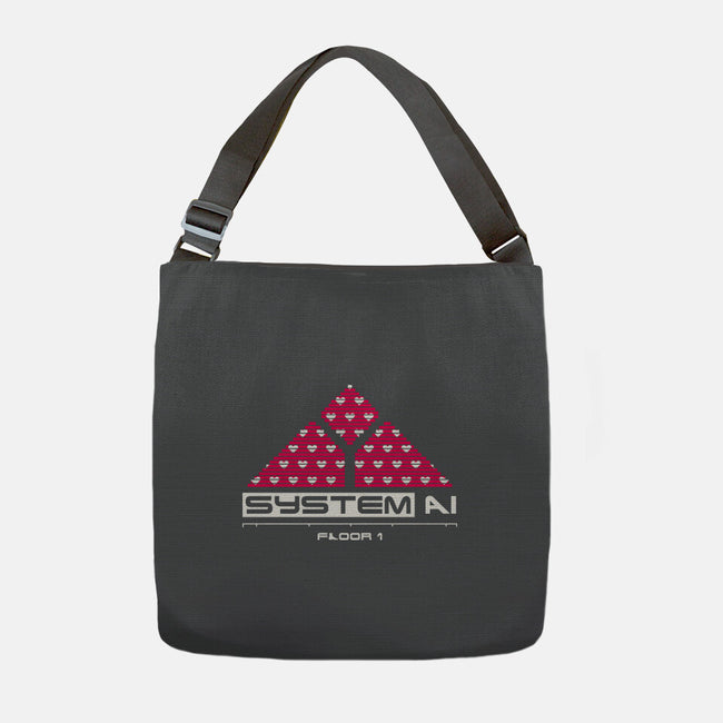 System Ai Systems-None-Adjustable Tote-Bag-rocketman_art