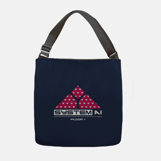 System Ai Systems-None-Adjustable Tote-Bag-rocketman_art