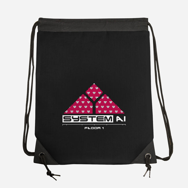 System Ai Systems-None-Drawstring-Bag-rocketman_art