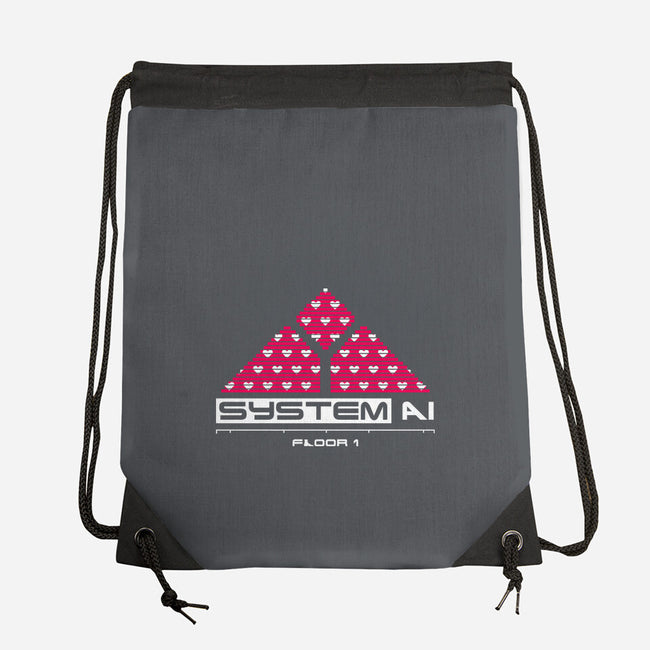 System Ai Systems-None-Drawstring-Bag-rocketman_art