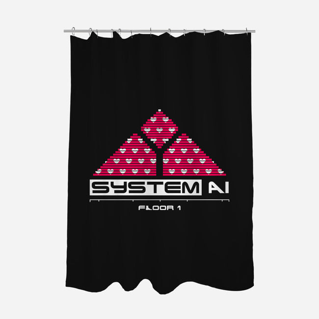 System Ai Systems-None-Polyester-Shower Curtain-rocketman_art