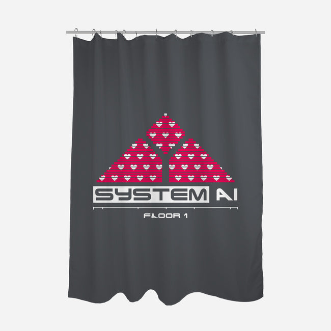 System Ai Systems-None-Polyester-Shower Curtain-rocketman_art