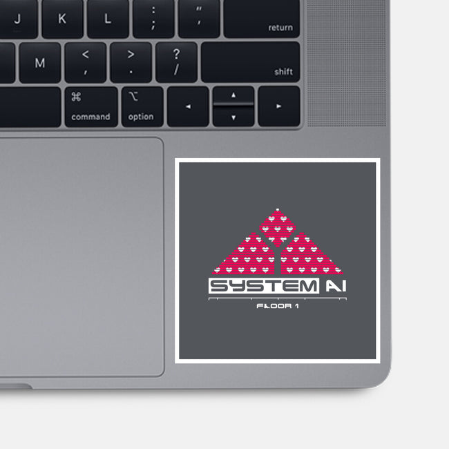 System Ai Systems-None-Glossy-Sticker-rocketman_art