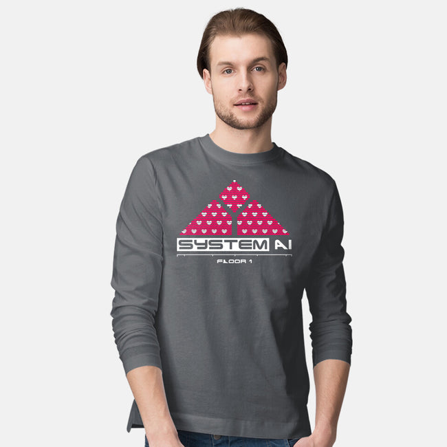 System Ai Systems-Mens-Long Sleeved-Tee-rocketman_art