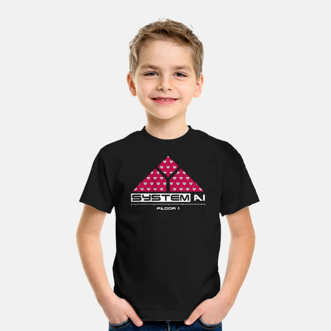 System Ai Systems-Youth-Basic-Tee-rocketman_art