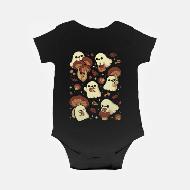 Autumn Mushrooms-Baby-Basic-Onesie-xMorfina