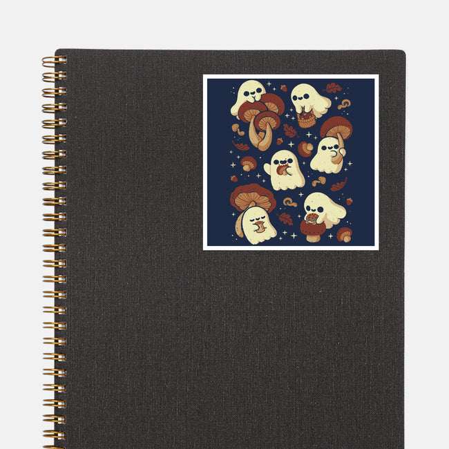 Autumn Mushrooms-None-Glossy-Sticker-xMorfina