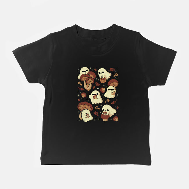 Autumn Mushrooms-Baby-Basic-Tee-xMorfina