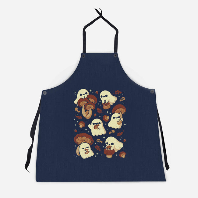 Autumn Mushrooms-Unisex-Kitchen-Apron-xMorfina