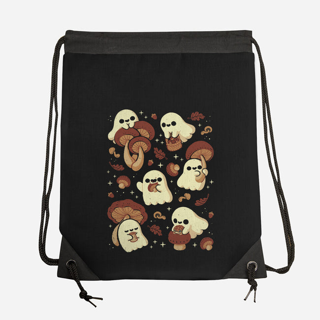 Autumn Mushrooms-None-Drawstring-Bag-xMorfina