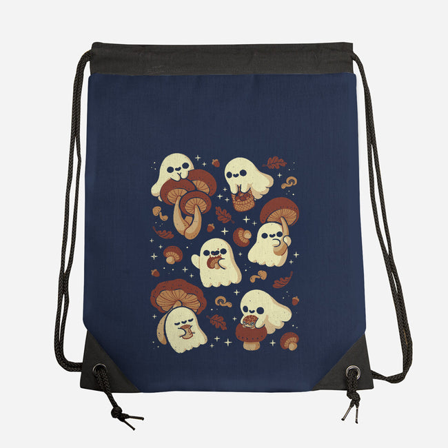 Autumn Mushrooms-None-Drawstring-Bag-xMorfina
