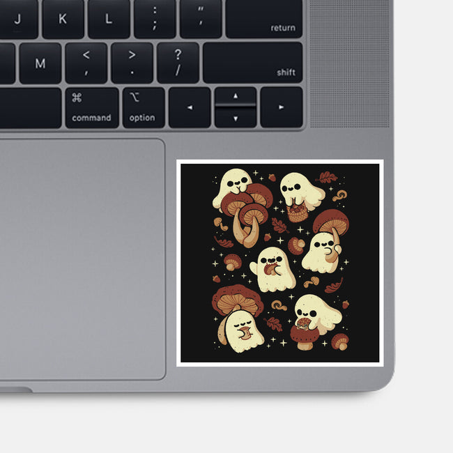 Autumn Mushrooms-None-Glossy-Sticker-xMorfina