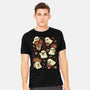 Autumn Mushrooms-Mens-Heavyweight-Tee-xMorfina
