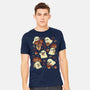 Autumn Mushrooms-Mens-Heavyweight-Tee-xMorfina