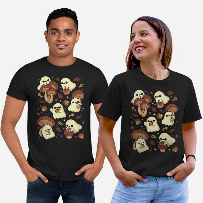 Autumn Mushrooms-Unisex-Basic-Tee-xMorfina