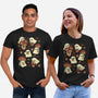Autumn Mushrooms-Unisex-Basic-Tee-xMorfina
