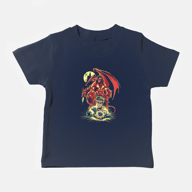 Roll The Dice-Baby-Basic-Tee-zascanauta