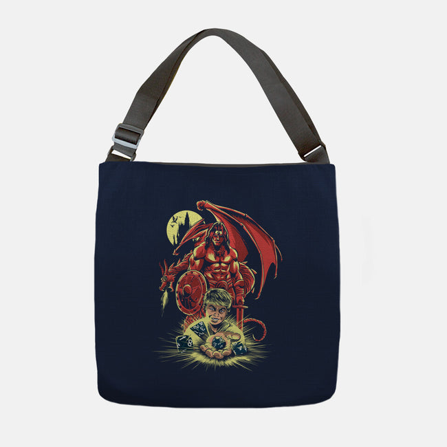 Roll The Dice-None-Adjustable Tote-Bag-zascanauta