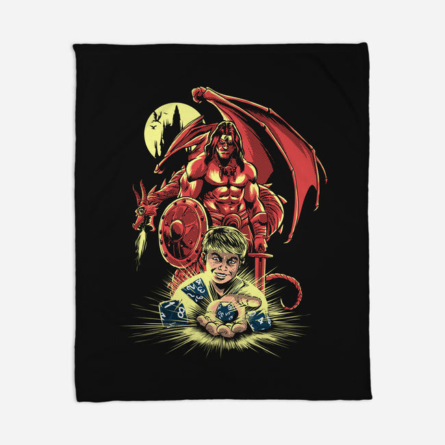 Roll The Dice-None-Fleece-Blanket-zascanauta