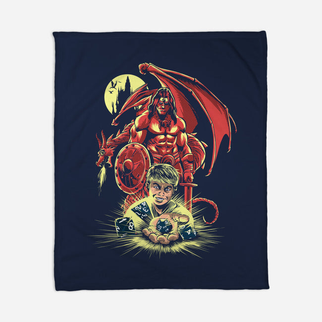 Roll The Dice-None-Fleece-Blanket-zascanauta