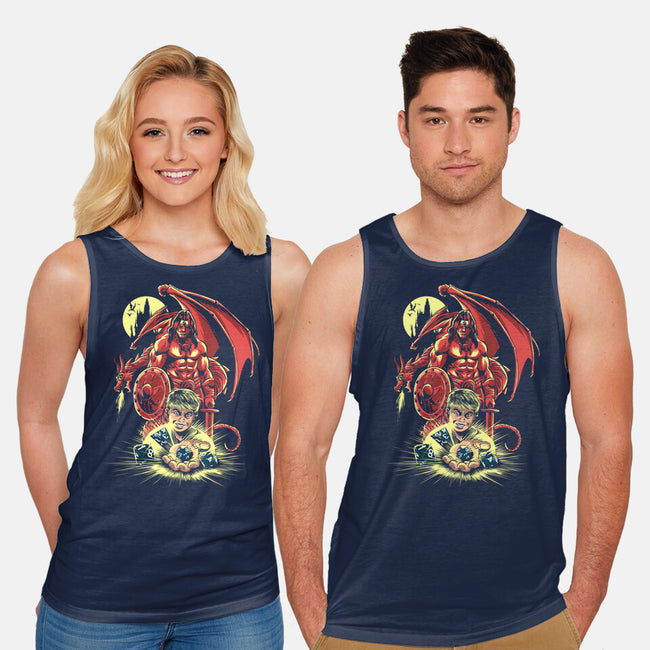 Roll The Dice-Unisex-Basic-Tank-zascanauta