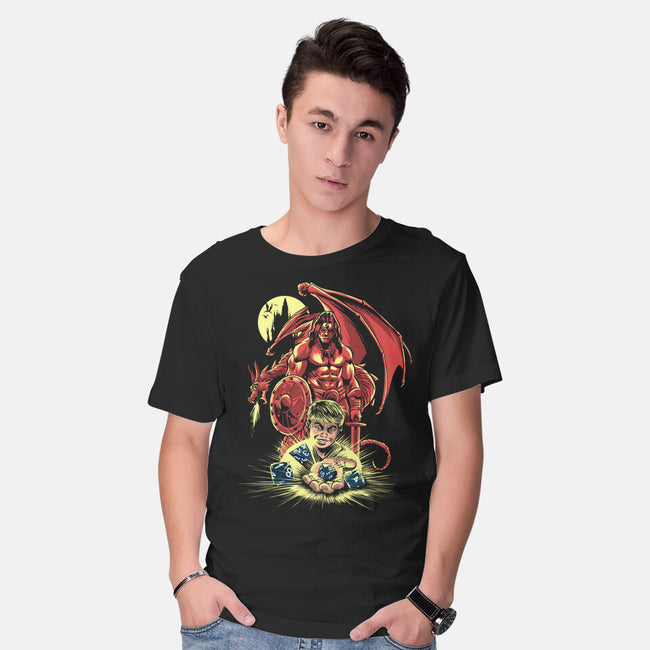 Roll The Dice-Mens-Basic-Tee-zascanauta