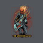 The Ghost Rockstar-Womens-V-Neck-Tee-Astrobot Invention