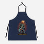 The Ghost Rockstar-Unisex-Kitchen-Apron-Astrobot Invention