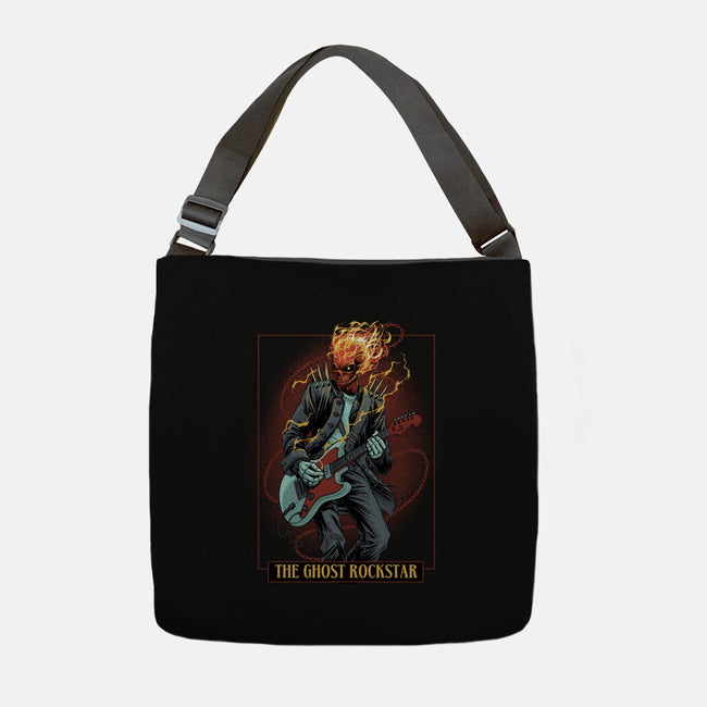 The Ghost Rockstar-None-Adjustable Tote-Bag-Astrobot Invention