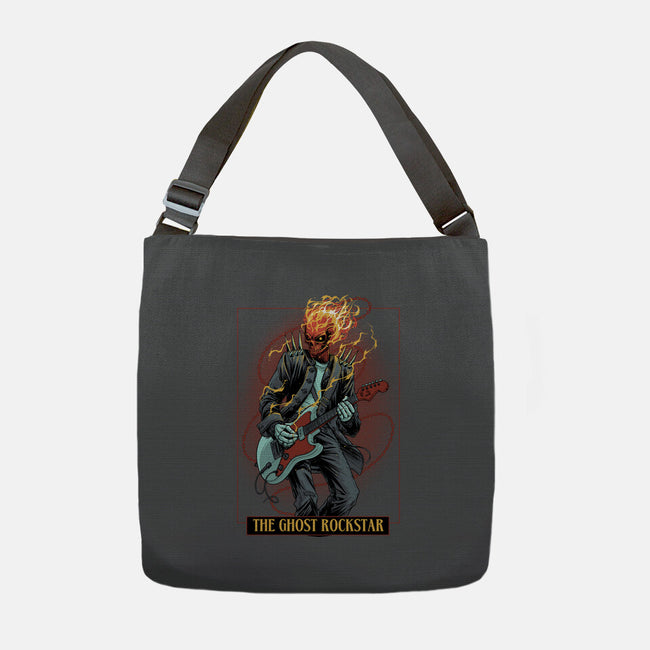 The Ghost Rockstar-None-Adjustable Tote-Bag-Astrobot Invention