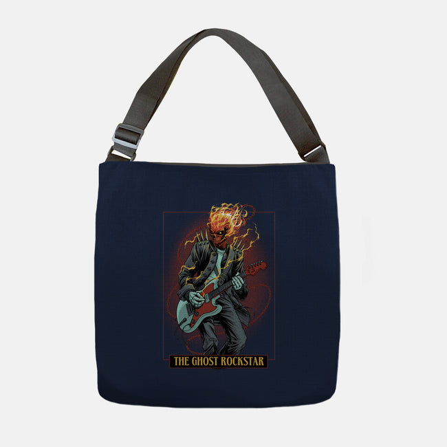 The Ghost Rockstar-None-Adjustable Tote-Bag-Astrobot Invention