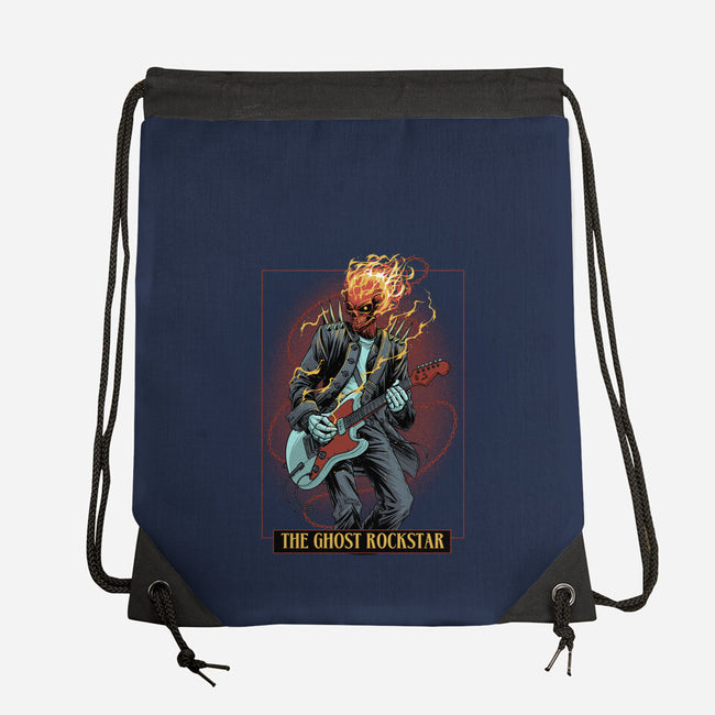 The Ghost Rockstar-None-Drawstring-Bag-Astrobot Invention