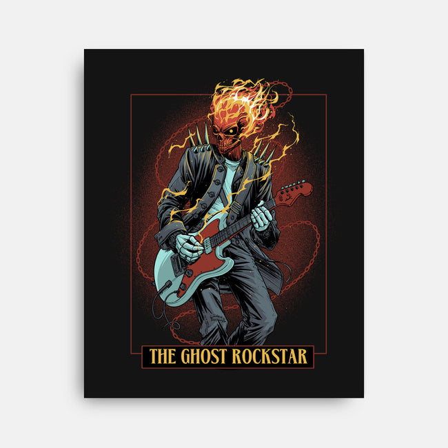 The Ghost Rockstar-None-Stretched-Canvas-Astrobot Invention
