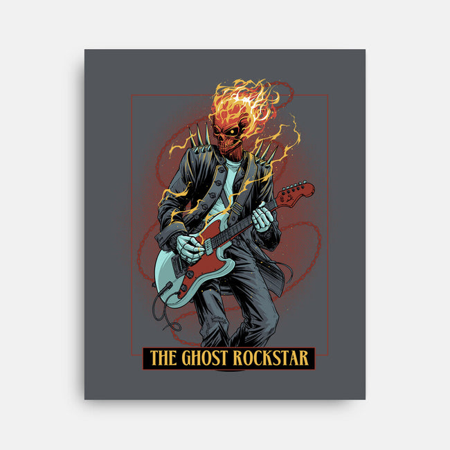 The Ghost Rockstar-None-Stretched-Canvas-Astrobot Invention