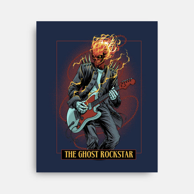 The Ghost Rockstar-None-Stretched-Canvas-Astrobot Invention
