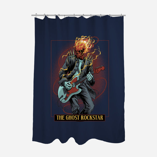 The Ghost Rockstar-None-Polyester-Shower Curtain-Astrobot Invention