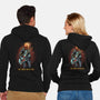 The Ghost Rockstar-Unisex-Zip-Up-Sweatshirt-Astrobot Invention