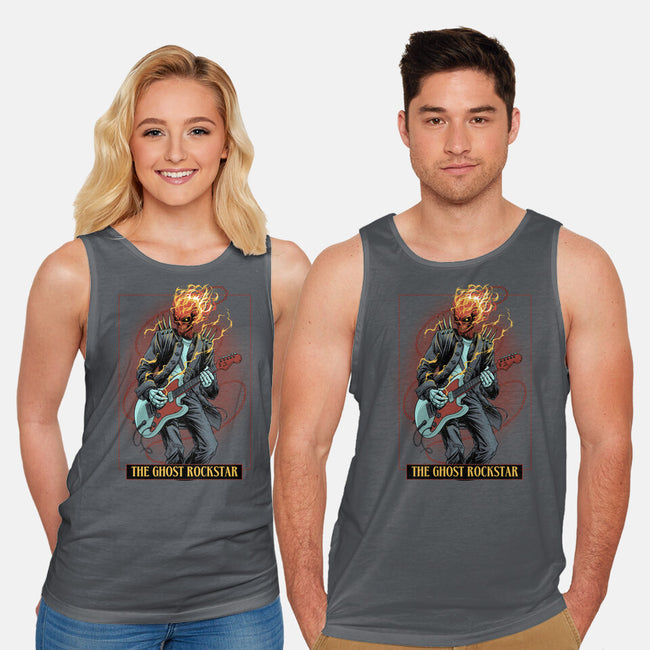 The Ghost Rockstar-Unisex-Basic-Tank-Astrobot Invention