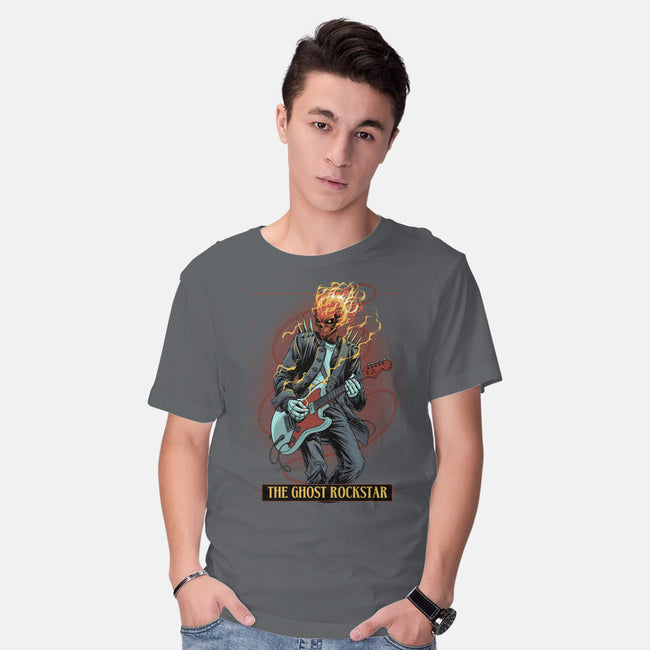 The Ghost Rockstar-Mens-Basic-Tee-Astrobot Invention