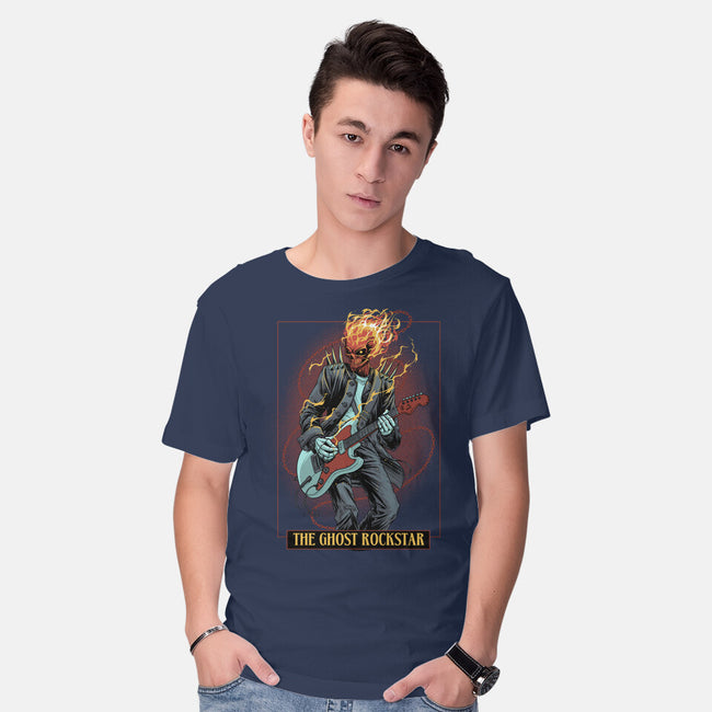 The Ghost Rockstar-Mens-Basic-Tee-Astrobot Invention