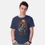 The Ghost Rockstar-Mens-Basic-Tee-Astrobot Invention