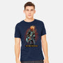 The Ghost Rockstar-Mens-Heavyweight-Tee-Astrobot Invention