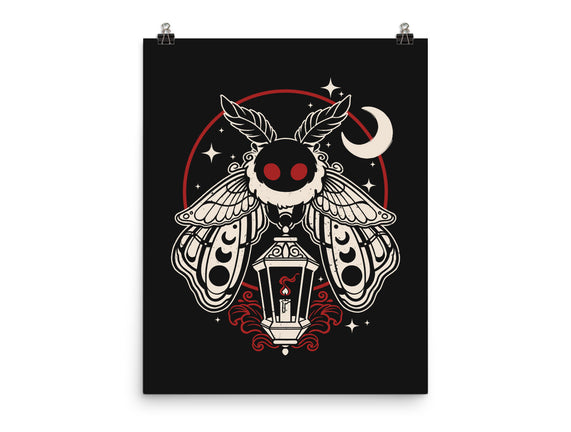 Cute Mothman With Lantern